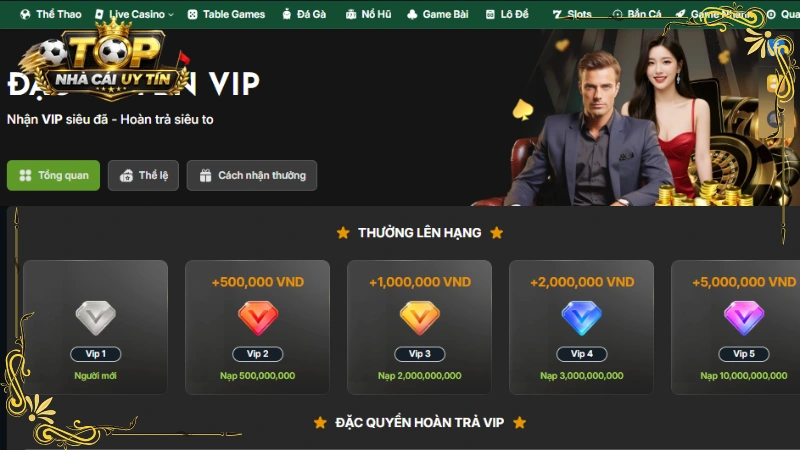 Chương trình khuyến mãi đặc quyền VIP tại 11WIN