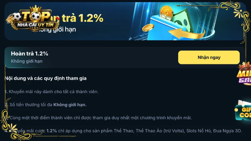 9BET khuyến mãi 3