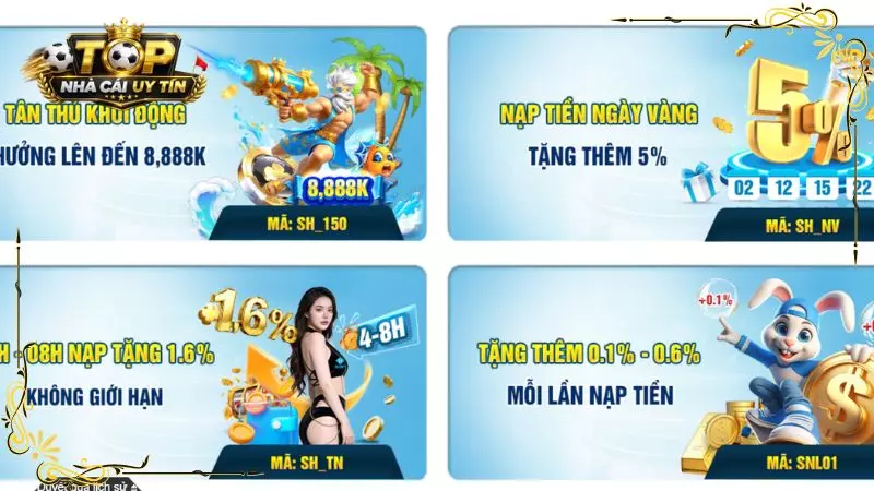 shbet khuyến mãi